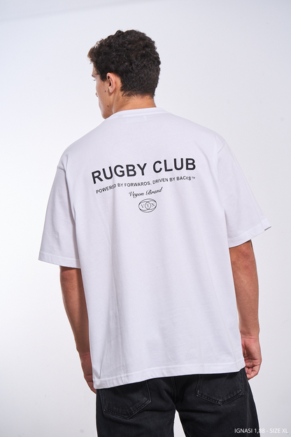 Rugby Club Tee - White