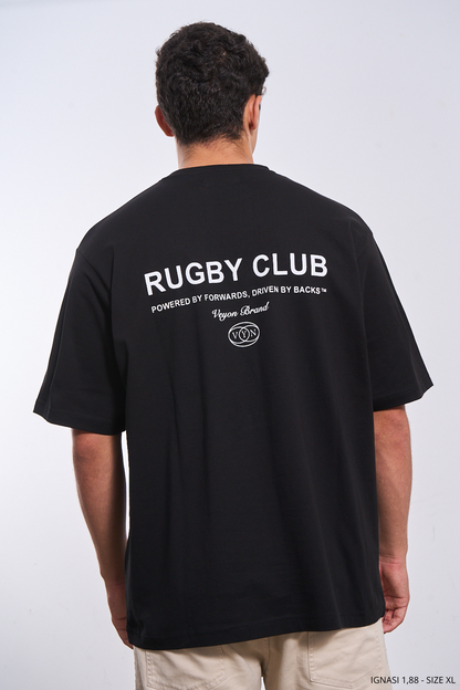 Rugby Club Tee - Black