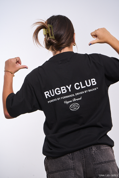 Rugby Club Tee - Black