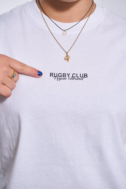 Rugby Club Tee - White